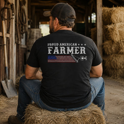 Proud American Farmer T-Shirt