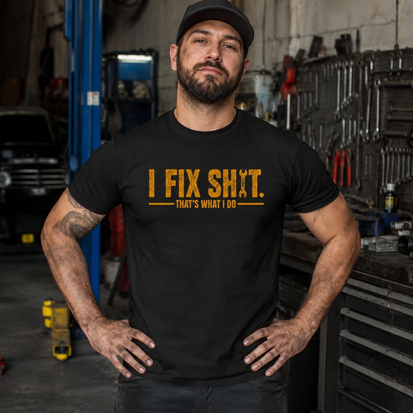 HARD HANDS. HONEST WORK. NO EXCUSES.