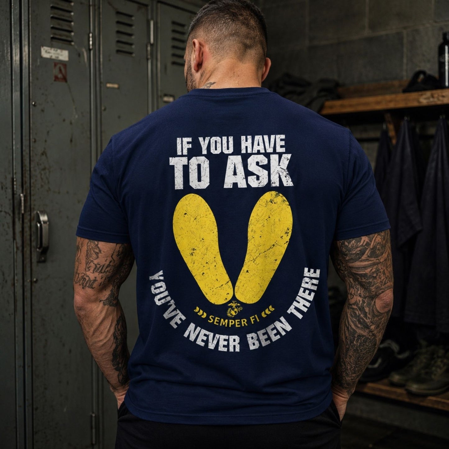 'If You Have to Ask' Graphic Black T-shirt