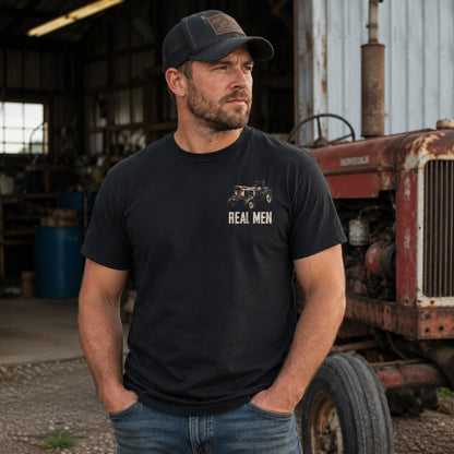 Real Men Smell Like Diesel And Cow Crap T-Shirt