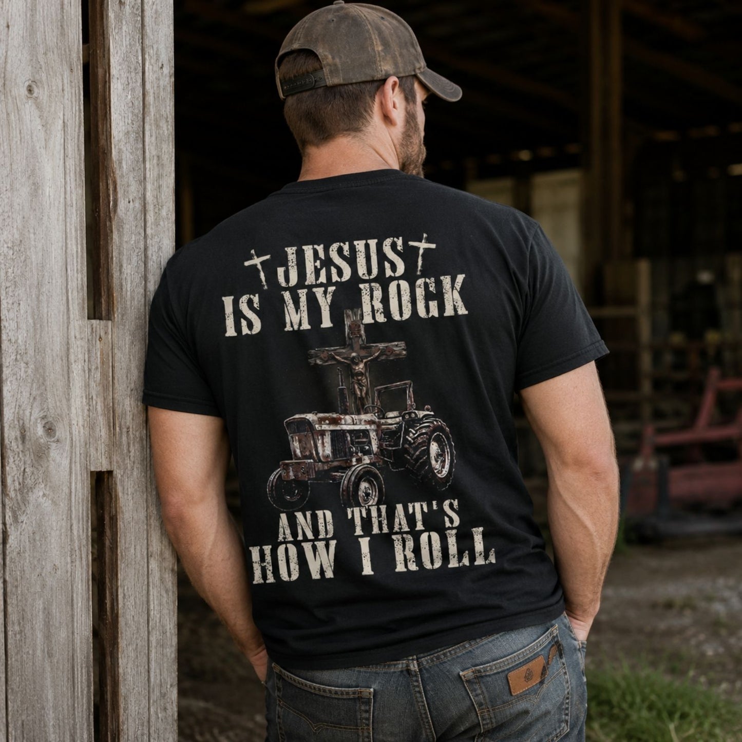 Jesus Is My Rock And That’s How I Roll T-Shirt