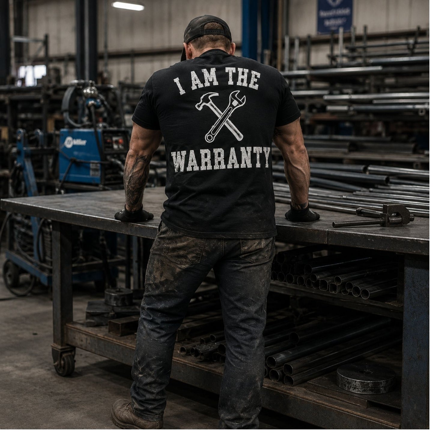 I Am The Warranty Working Men T-Shirt