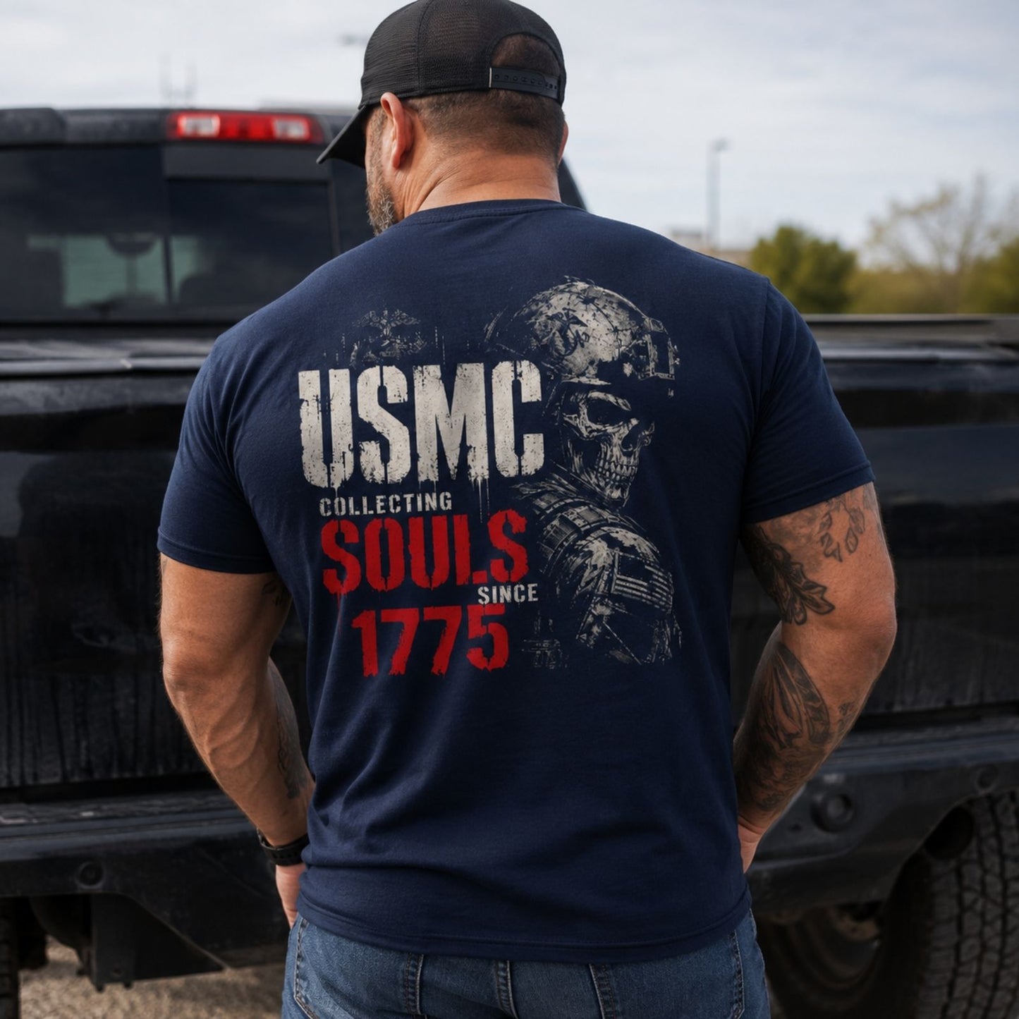 USMC Collecting Souls T-Shirt