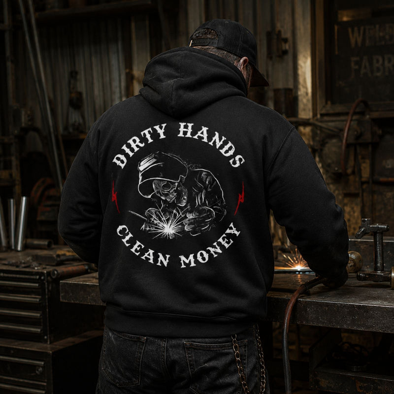 Dirty Hands Clean Money Hoodie