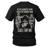 In The Darkest Hour Call On Me Marine T-Shirt