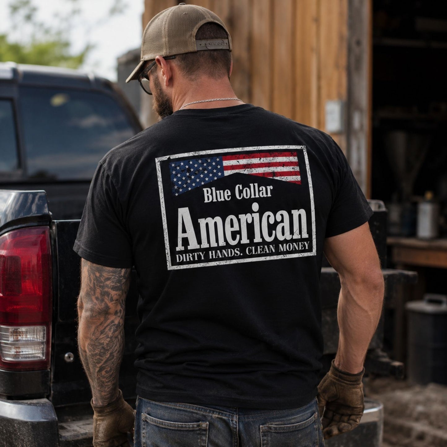 Blue Collar American T-Shirt