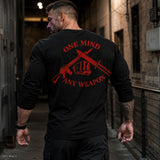 One Mind Any Weapon USMC Long Sleeve Shirt