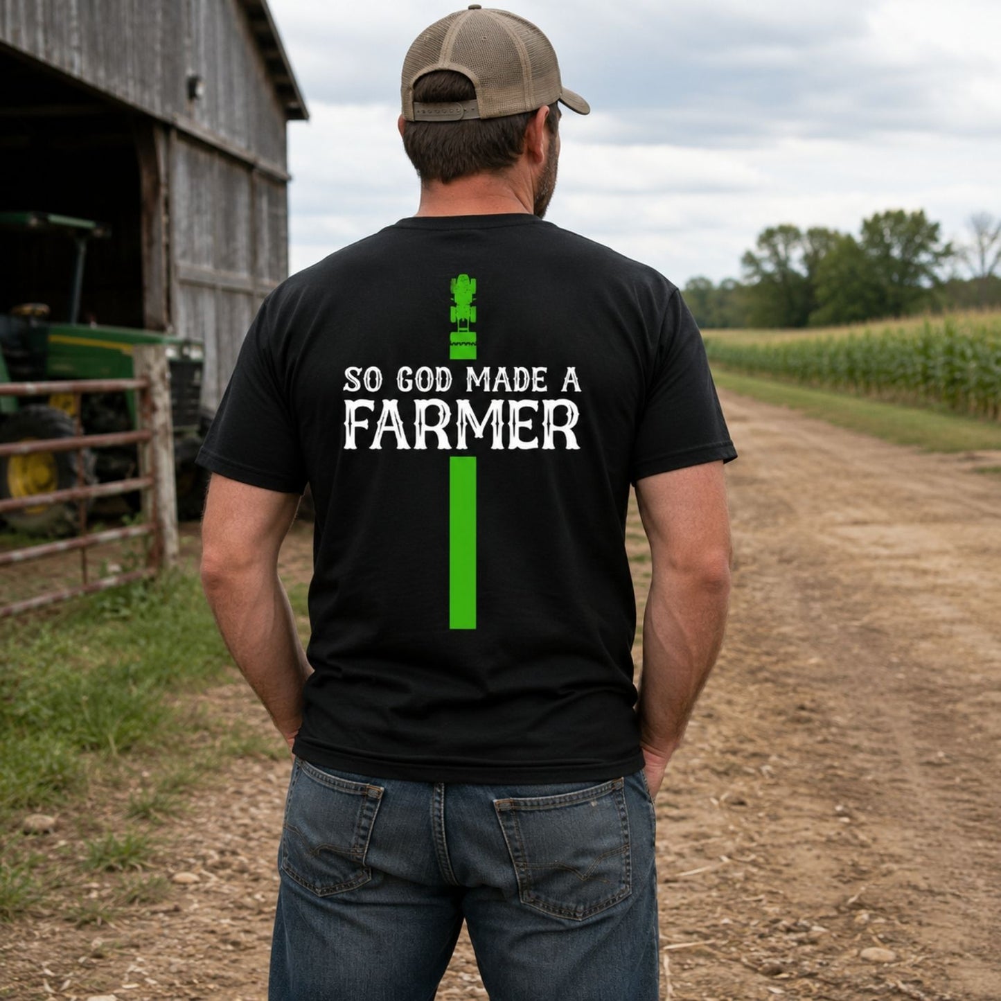 So God Made A Farmer T-Shirt