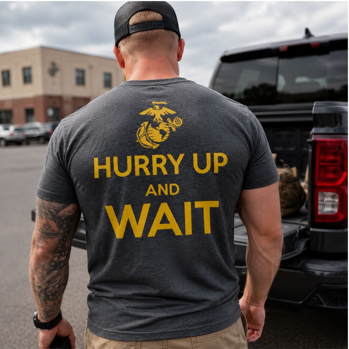 Hurry Up And Wait T-Shirt