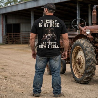 Jesus Is My Rock And That’s How I Roll T-Shirt