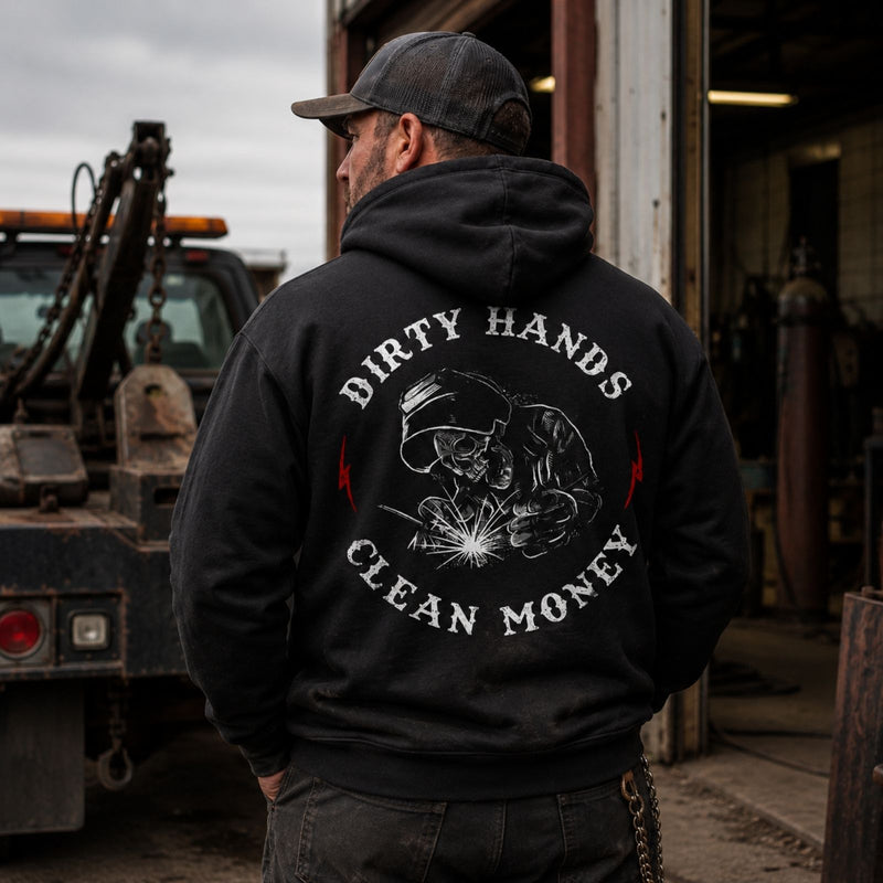 Dirty Hands Clean Money Hoodie