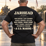 Jarhead Definition Shirt – U.S. Marine Veteran T-Shirt | Best Friend, Worst Enemy