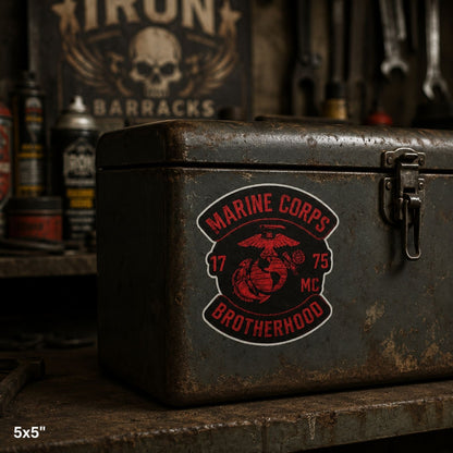 Marine Corps Brotherhood Die-Cut Sticke