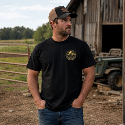 My Office Has No Walls Farmer T-Shirt