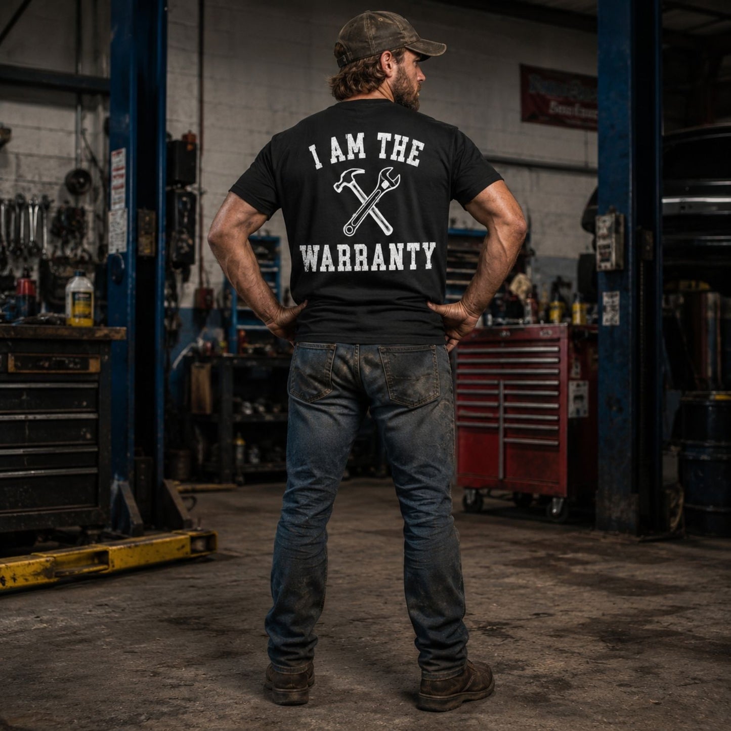 I Am The Warranty Working Men T-Shirt