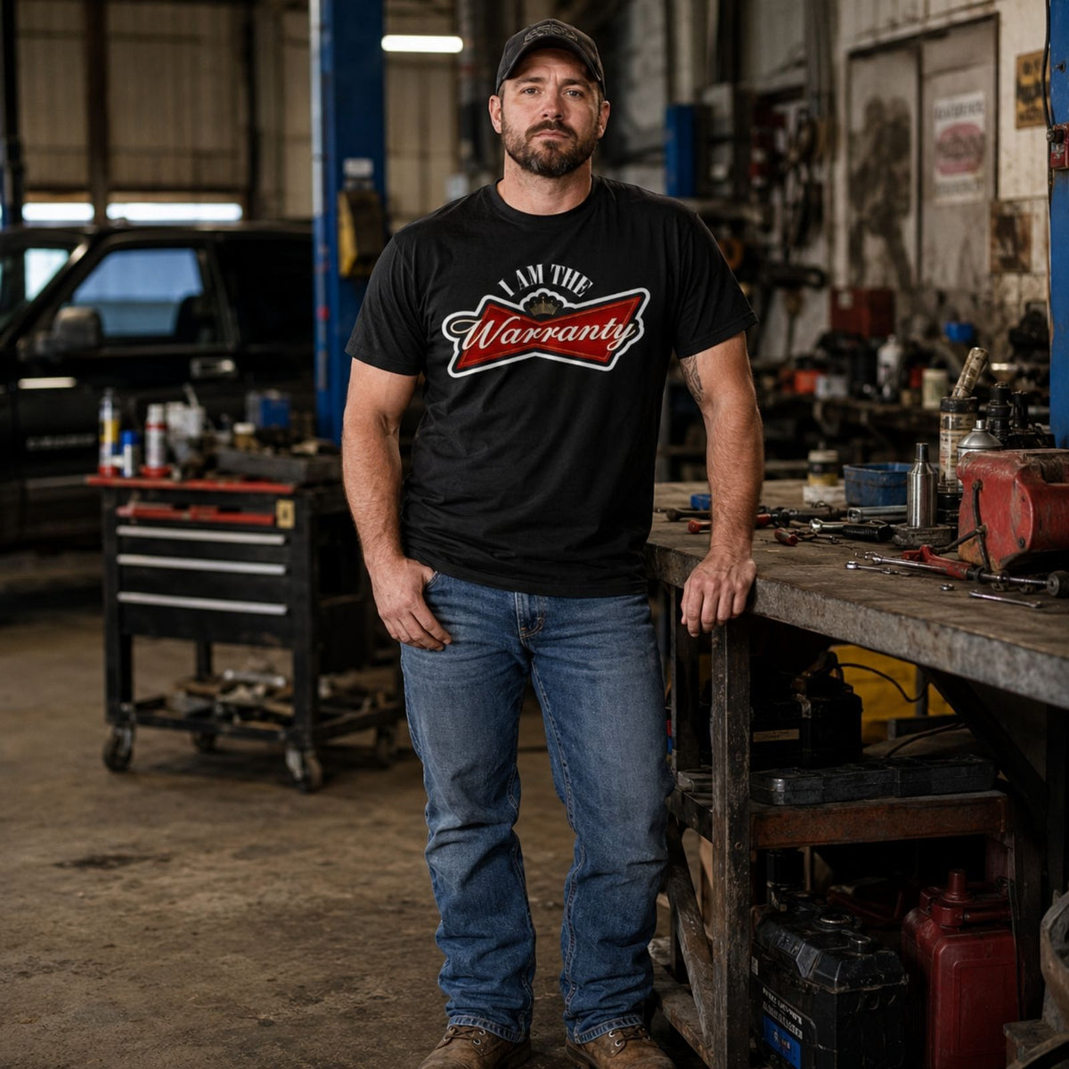 I Am The Warranty Heavy Cotton T-Shirt