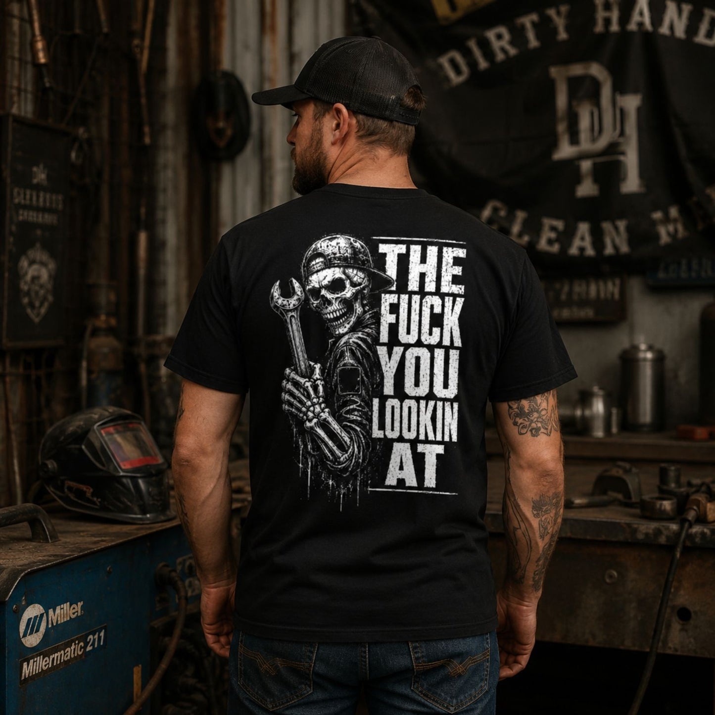 The F* You Lookin’ At Mechanic T-Shirt