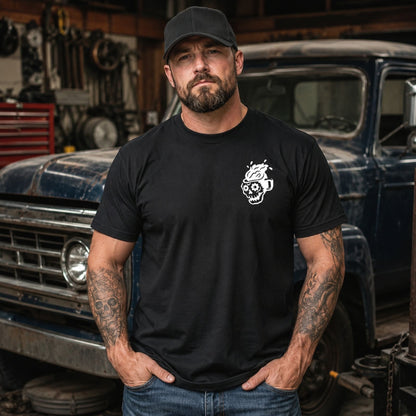 I Run On Caffeine Grease & Cuss Words T-Shirt