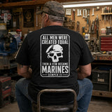 A Few Became Marines – Semper Fi Skull Veteran T-Shirt
