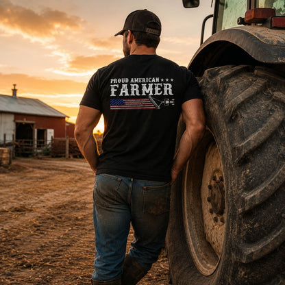 Proud American Farmer T-Shirt
