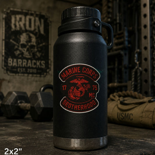 Marine Corps Brotherhood Die-Cut Sticke