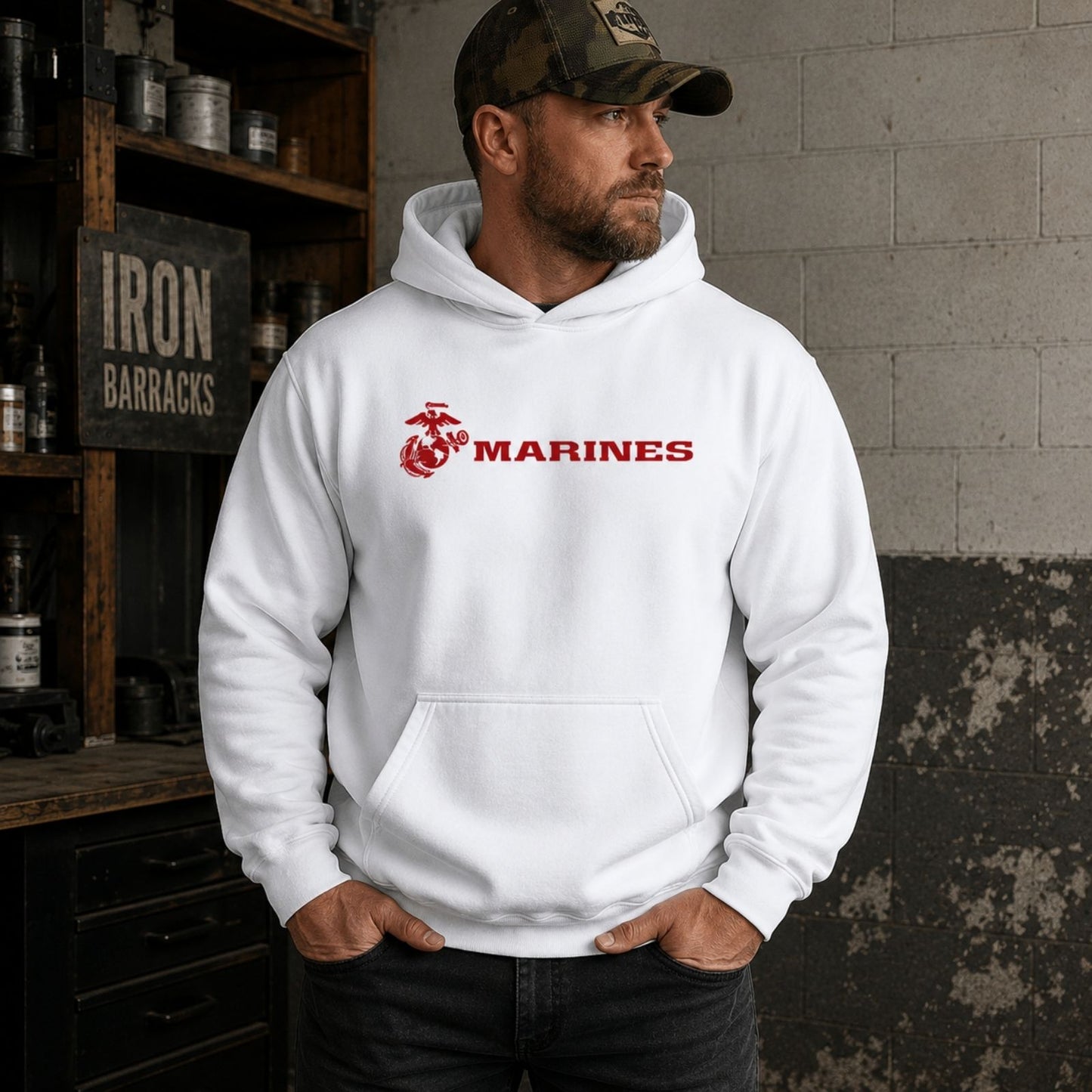 Usmc Marines Tactical Hoodie
