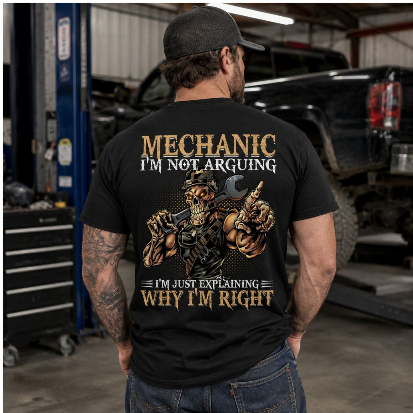Mechanic I’m Not Arguing T-Shirt