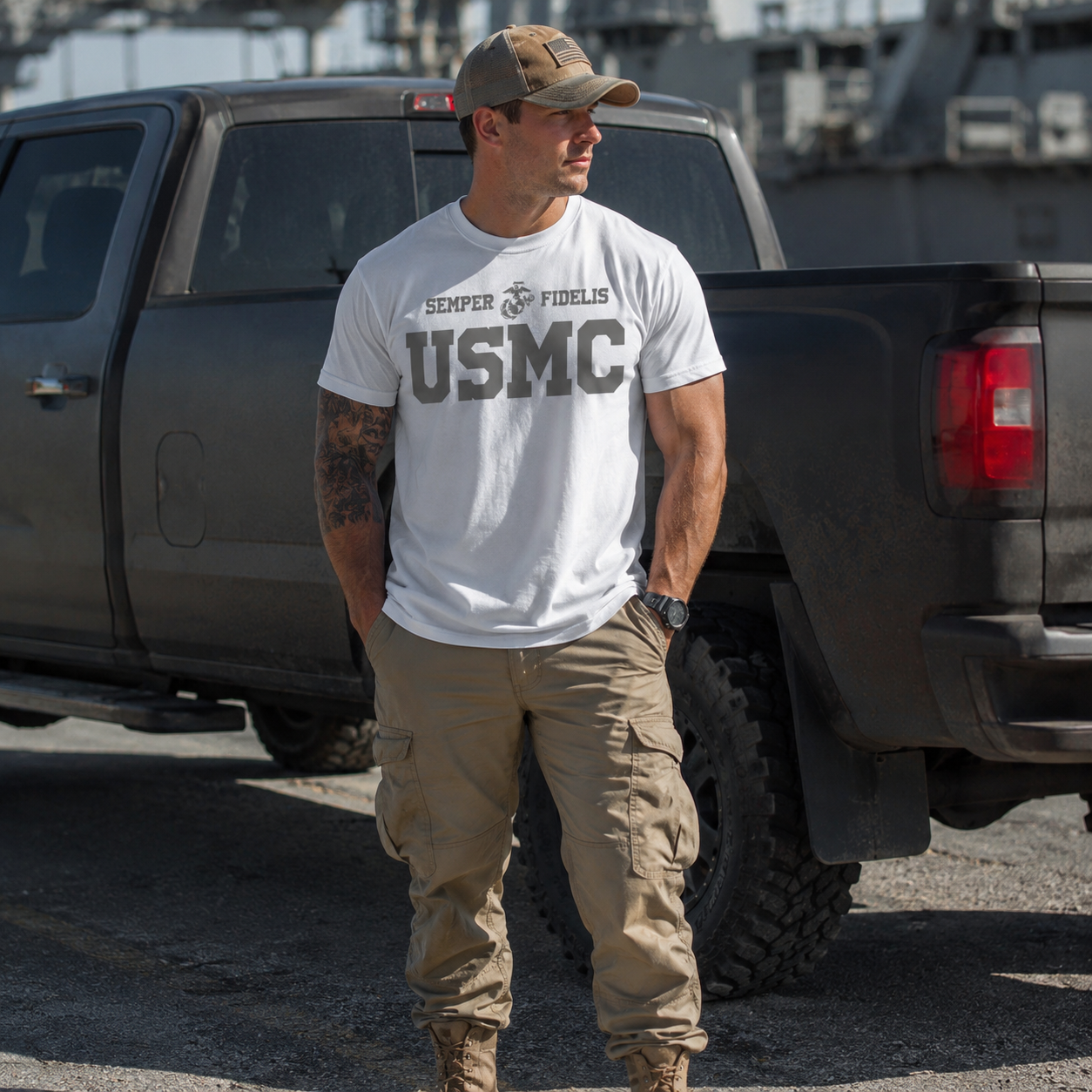 USMC P-T Tactical T-Shirt