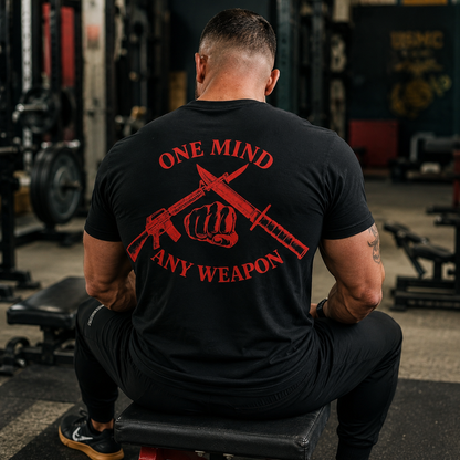 Unisex USMC Fight Club Graphic T-Shirt