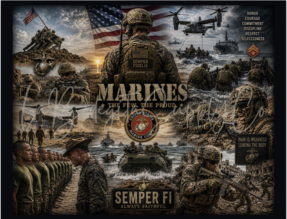 Marines Tumbler Gift